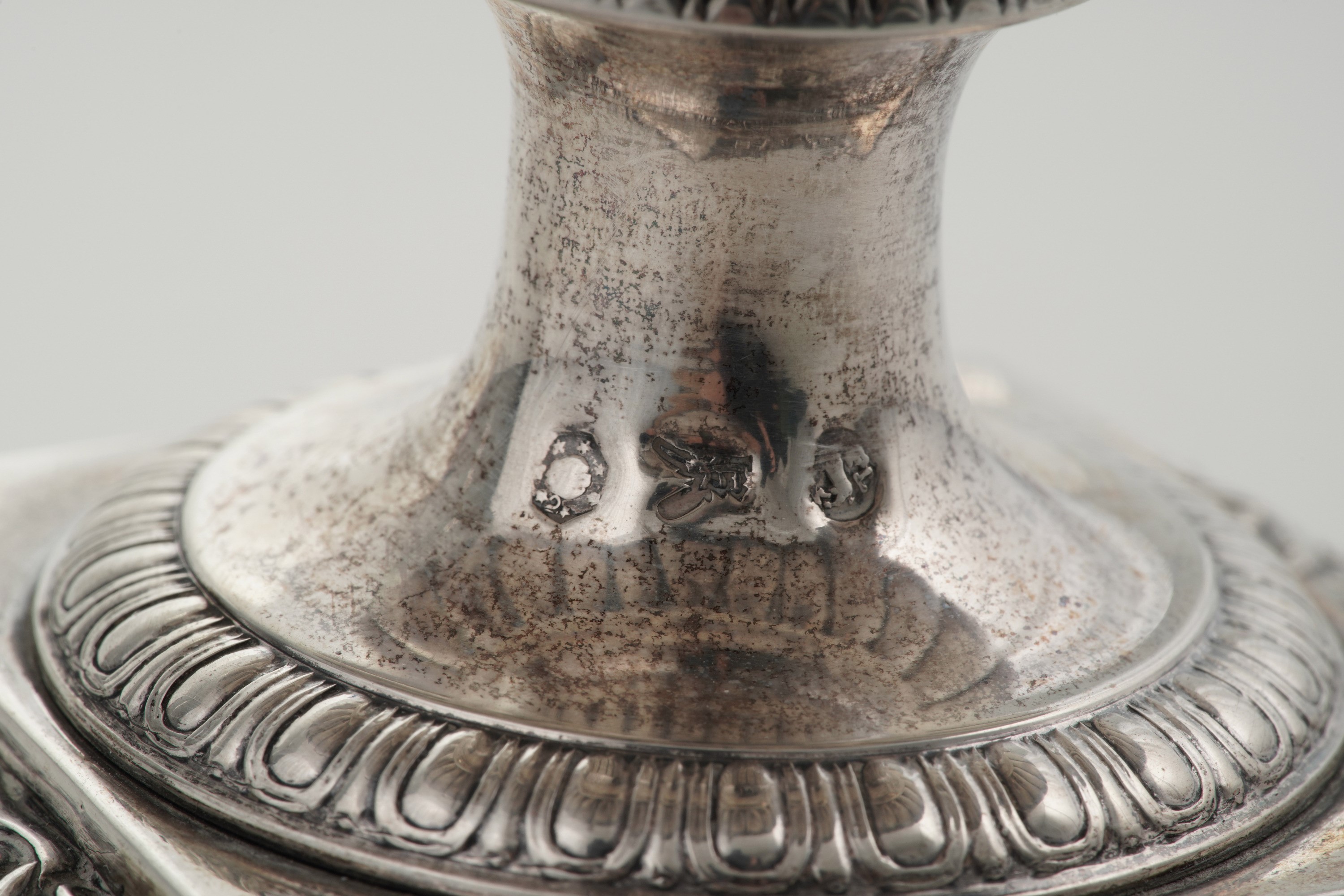 Coppa Biansata in Argento. XIX Secolo