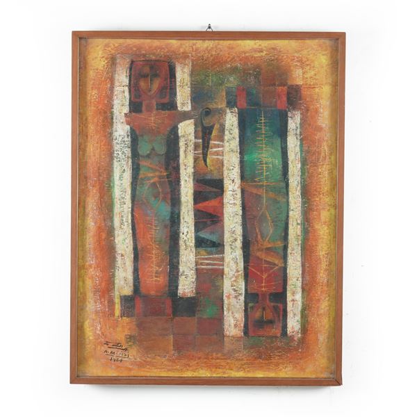 Firmato Moirsi 1969 Senza titolo