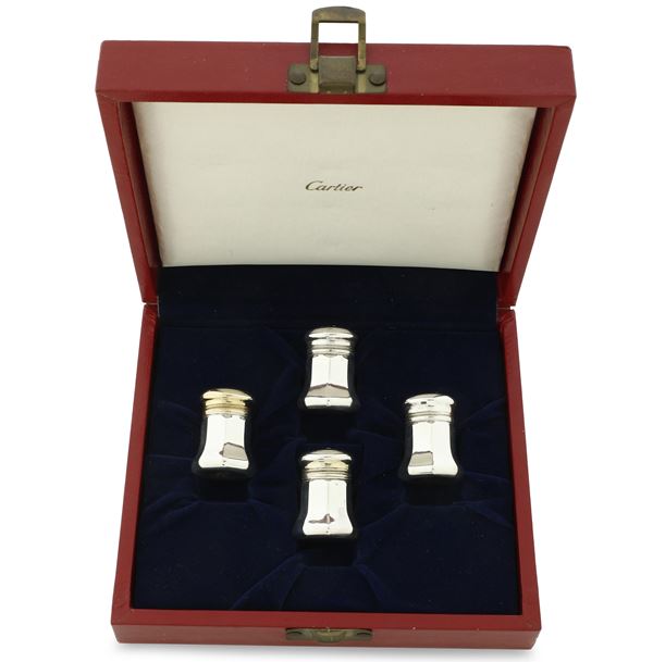 Quattro saliere. Maison Cartier XX secolo