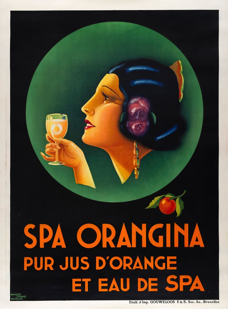 Anonimo : SPA Orangina  - Auction POP Culture and Vintage Posters - Cambi Casa d'Aste