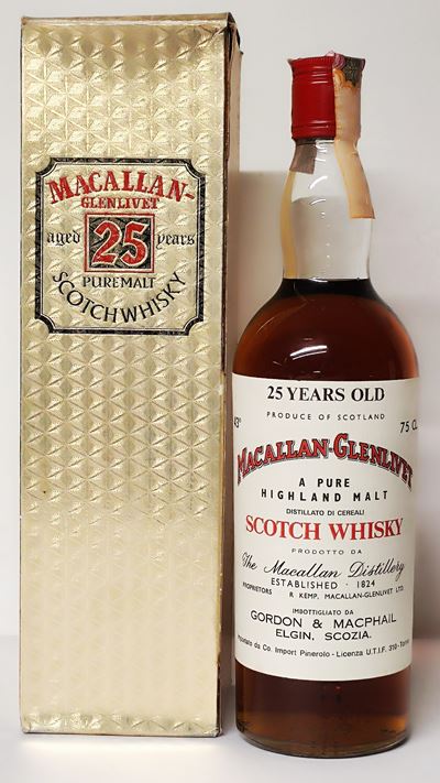 Macallan-glenlivet 25 Years Old, Pure Highland Malt Scotch Whisky