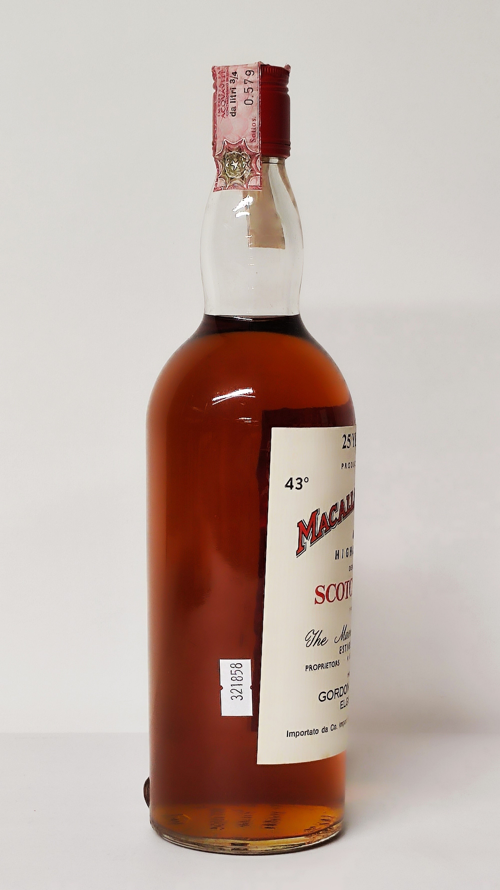 Macallan-glenlivet 25 Years Old, Pure Highland Malt Scotch Whisky