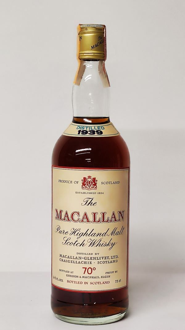 Macallan-Glenlivet 1939, Pure Highland Malt Scotch Whisky