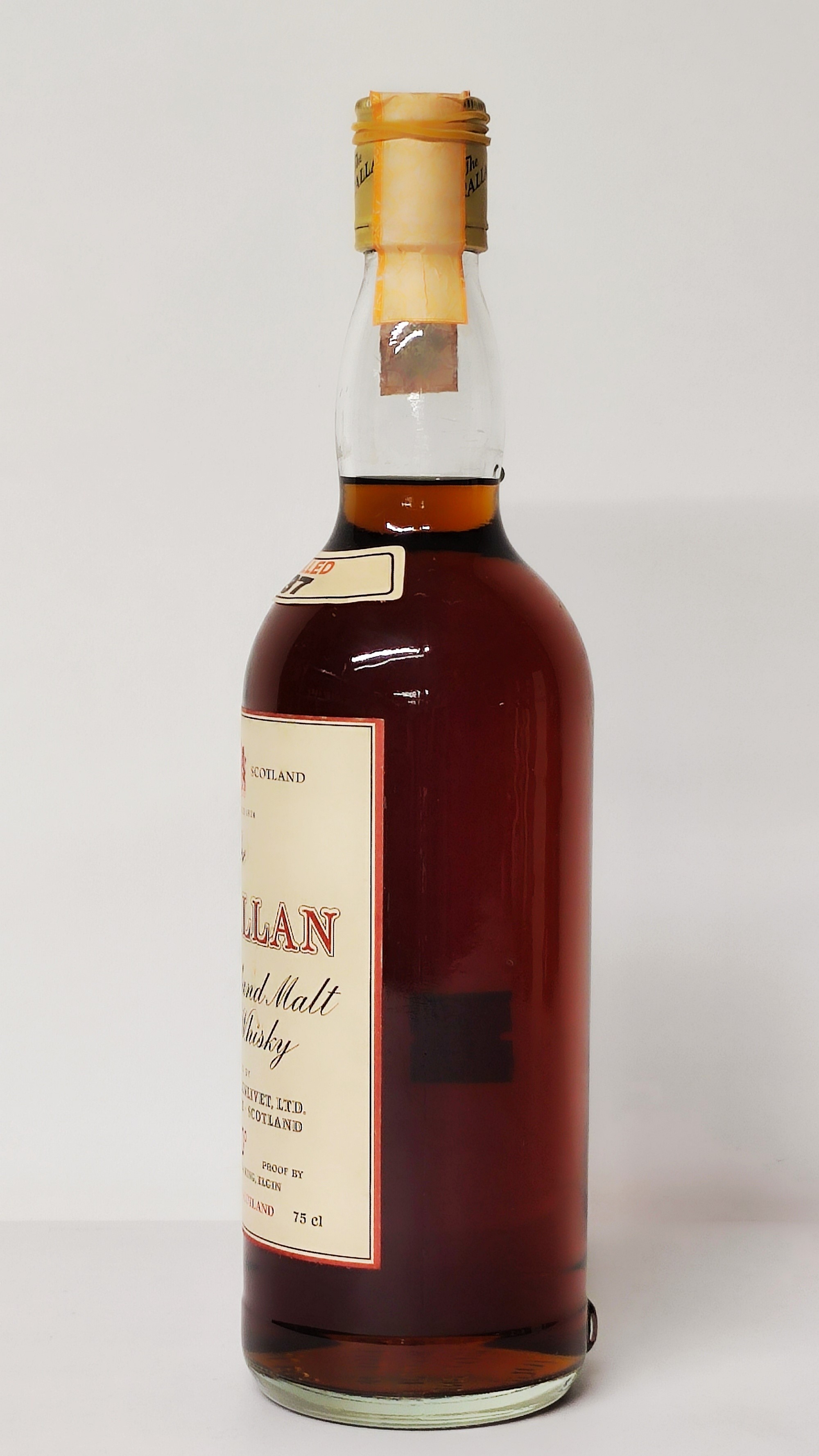 Macallan-glenlivet 1937, Pure Highland Malt Scotch Whisky