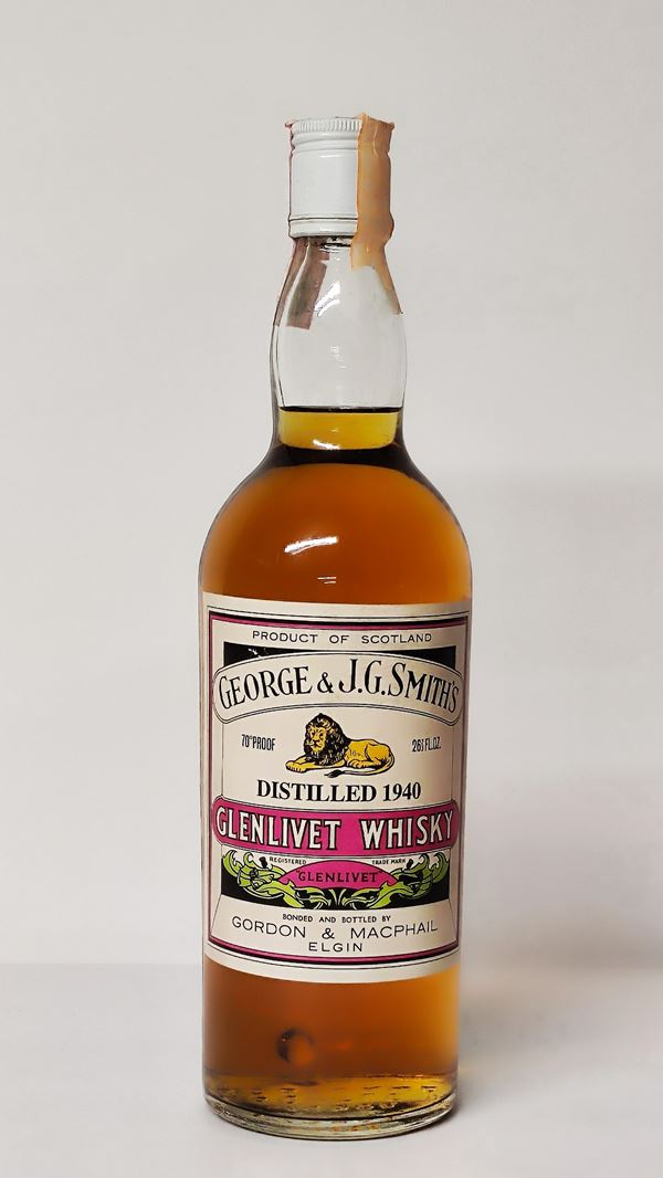 Glenlivet Gordon & Macphail 1940, Malt Scotch Whisky