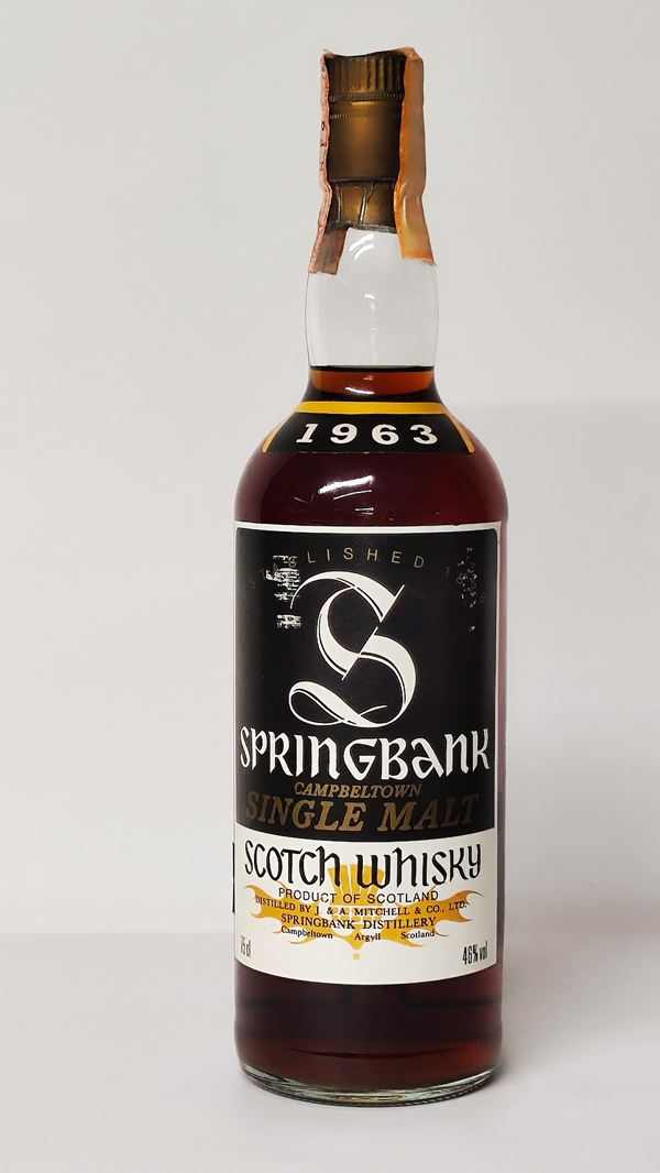 Springbank 1963, Campbeltown Single Malt Scotch Whisky
