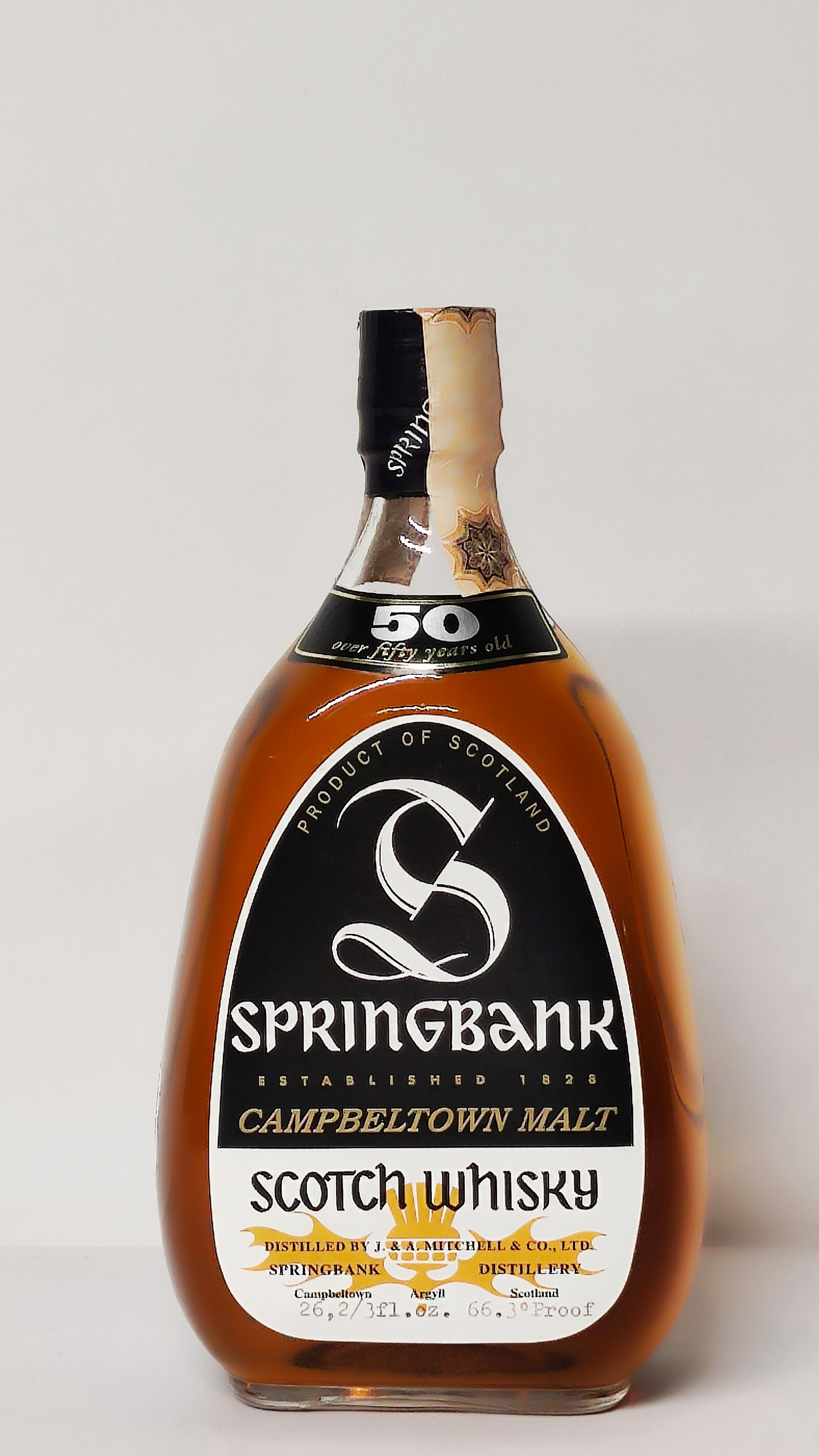Springbank 50 Years Old 1919, Campbeltown Malt Scotch Whisky