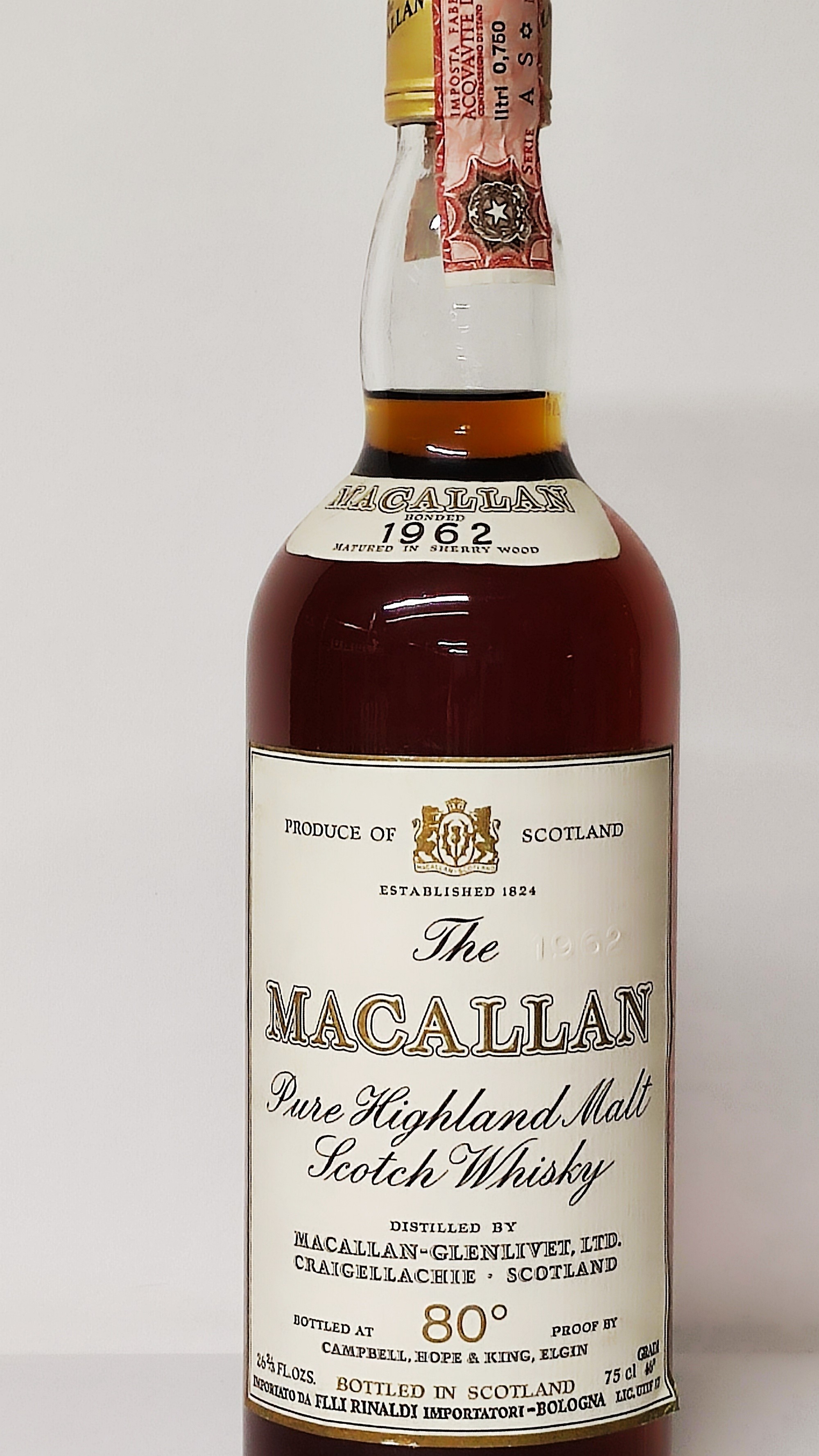 The Macallan 1962, Pure Highland Malt Scotch Whisky