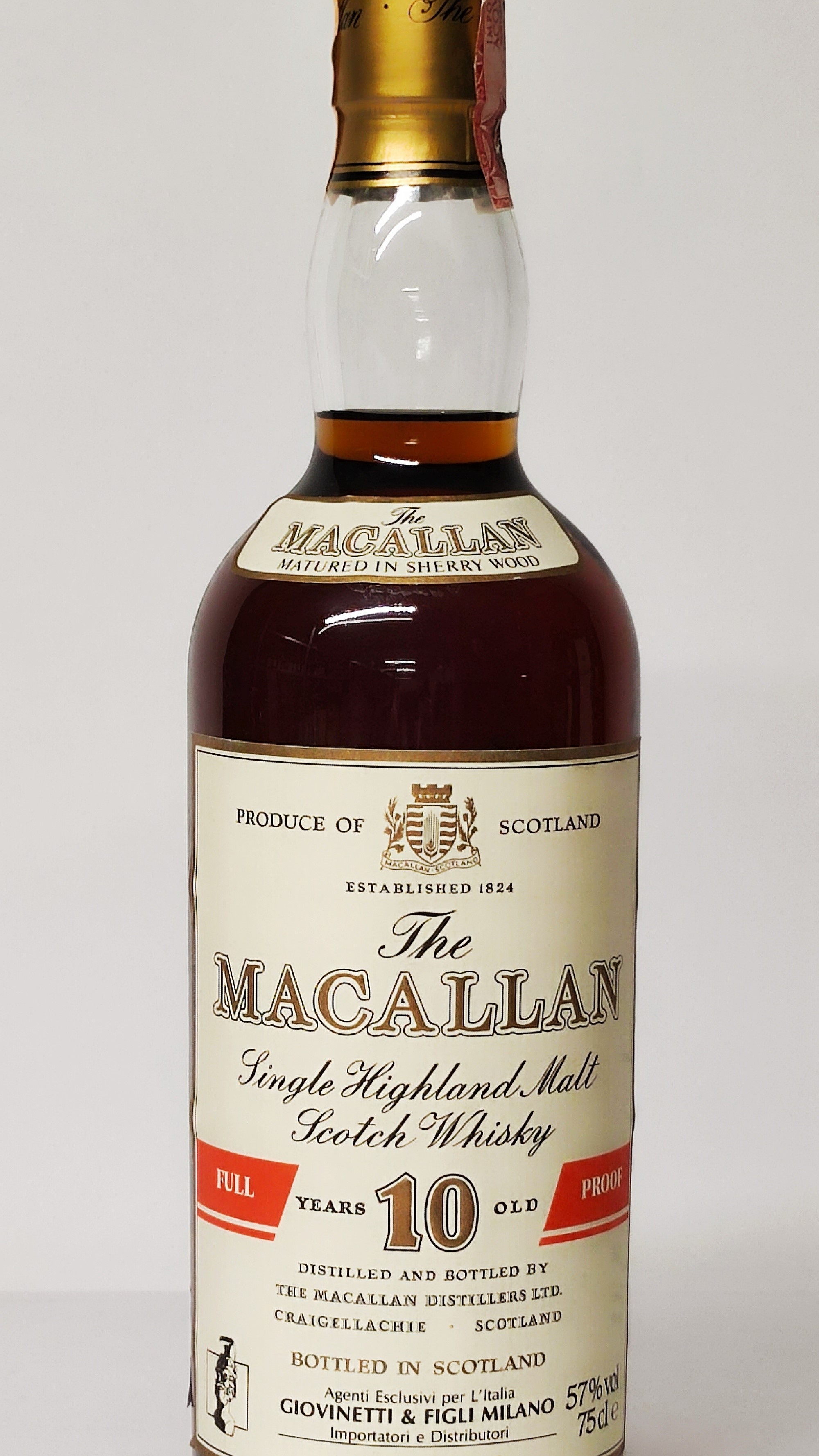 The Macallan 10 Years Old, Single Highland Malt Scotch Whisky