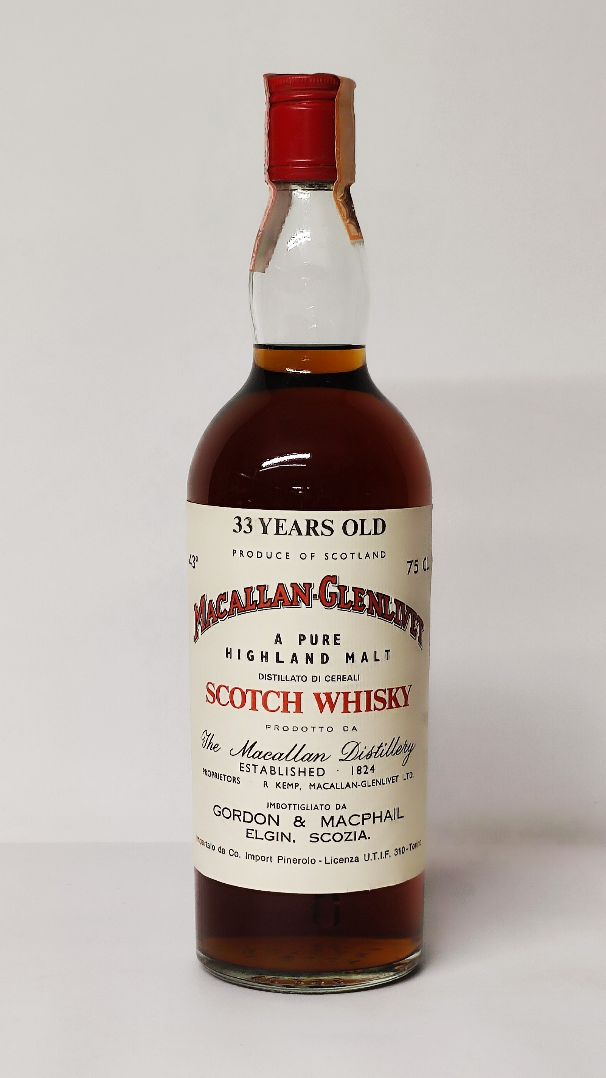 Macallan-glenlivet 33 Years Old, Pure Highland Malt Scotch Whisky