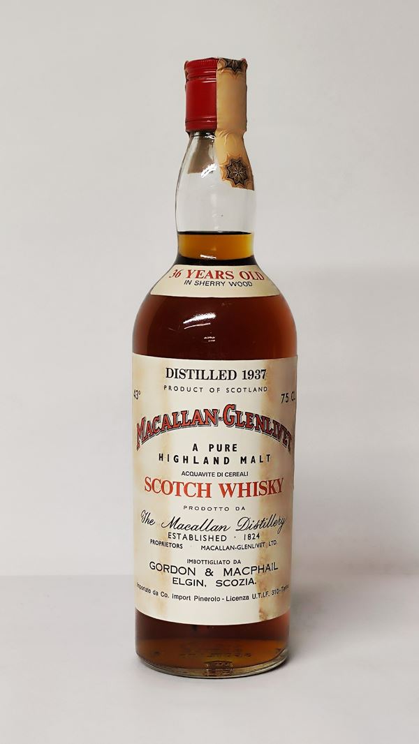 Macallan-Glenlivet 36 Years Old 1937, Pure Highland Malt Scotch Whisky