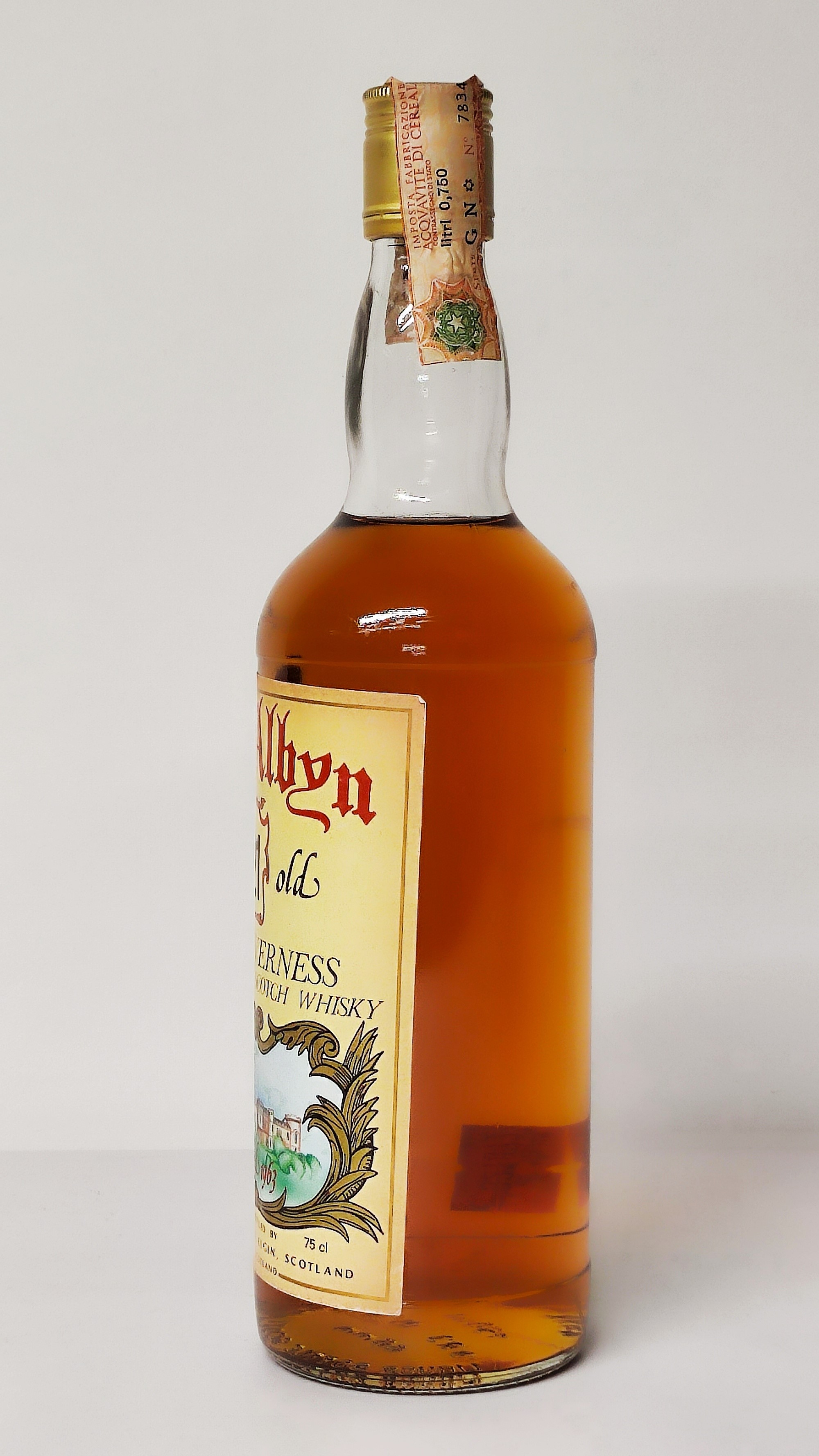 Glen Albyn 21 Years Old 1963, Pure Inverness Highland Malt Scotch Whisky