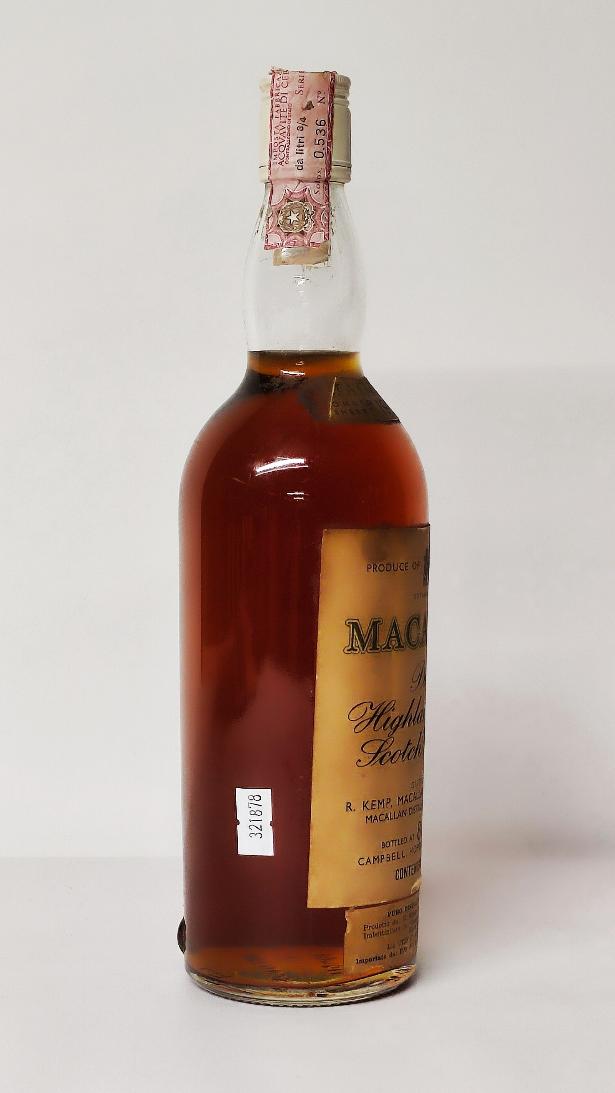 The Macallan 1954, Pure Highland Malt Scotch Whisky