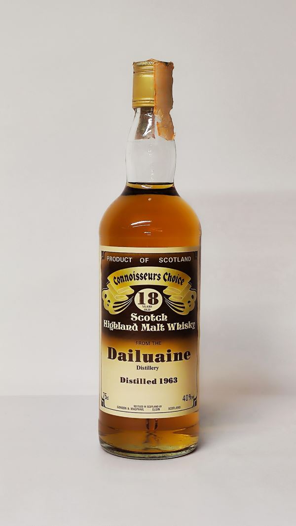 Dailuaine Connoisseurs 18 Years Old 1963, Scotch Highland Malt  Whisky