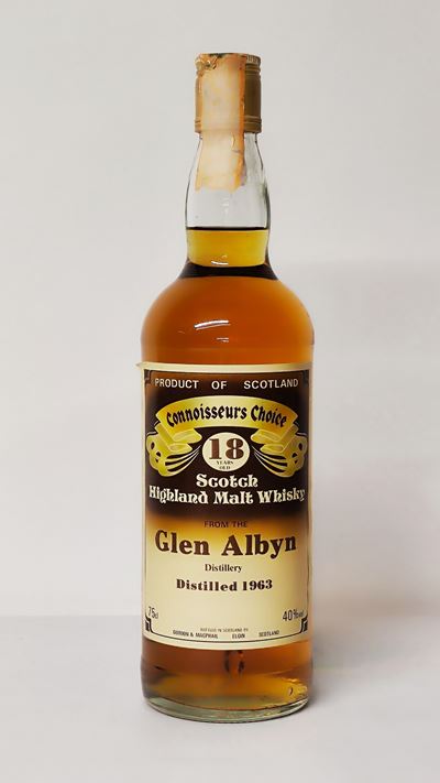 Glen Albyn Connoisseurs 18 Years Old 1963, Scotch Highland Malt Whisky