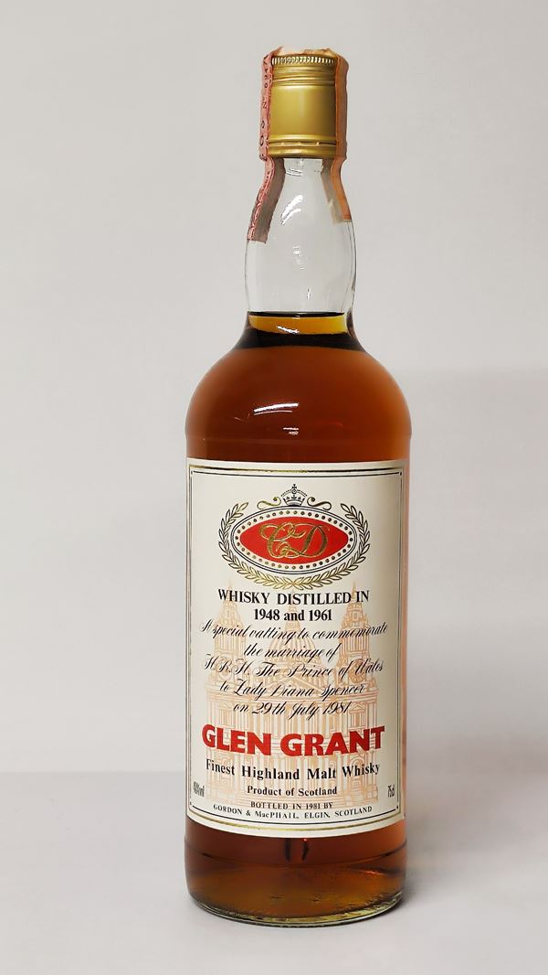 Glen Grant Commemorative 1948 And 1961, Finest Highland Malt Whisky