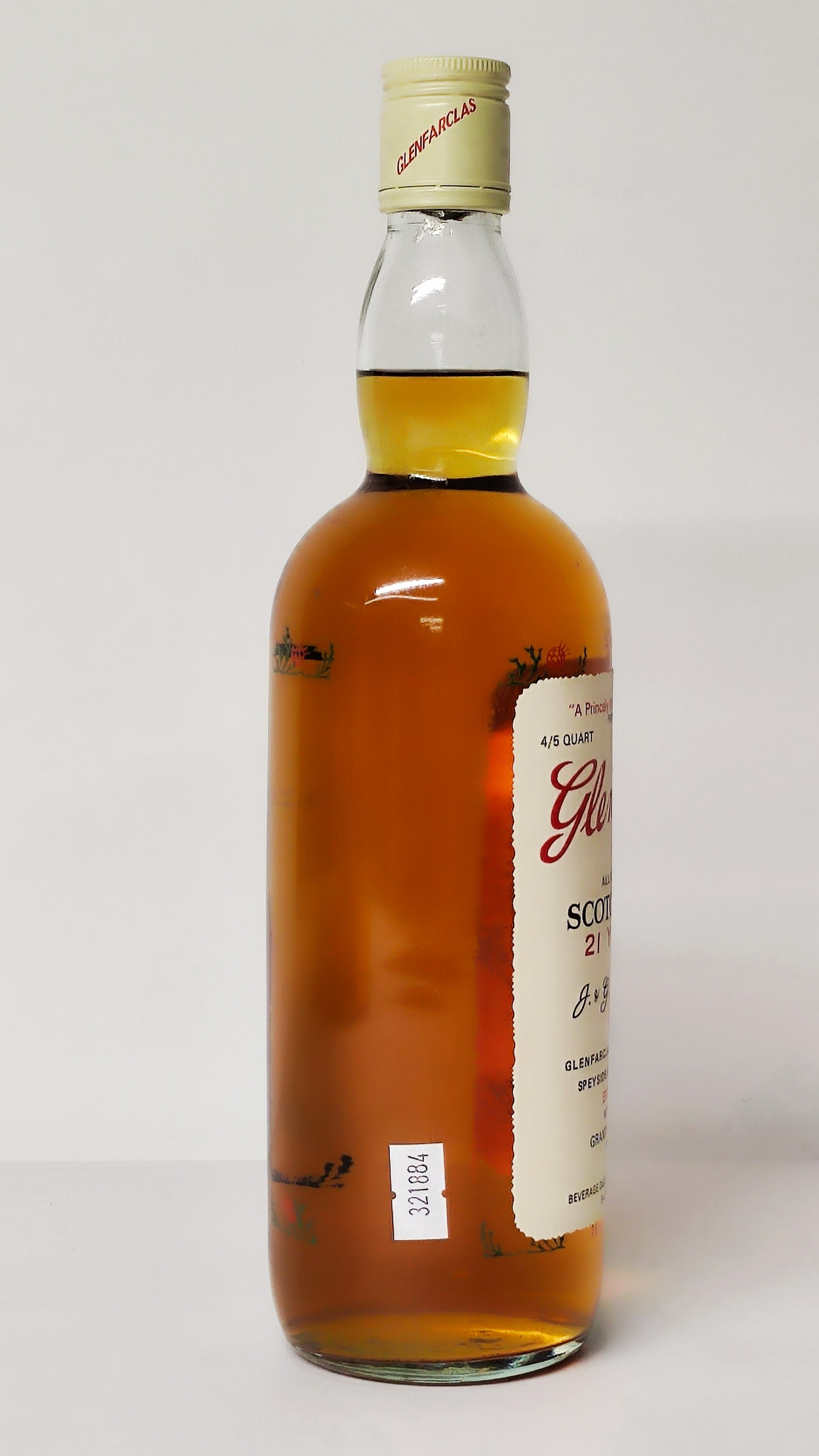 Glenfarclas-glenlivet 21 Years Old, All Malt Unblended Scotch Whisky