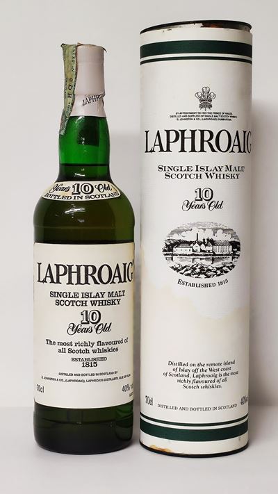 Laphroaig 10years Old, Single Isaly Malt Scotch Whisky