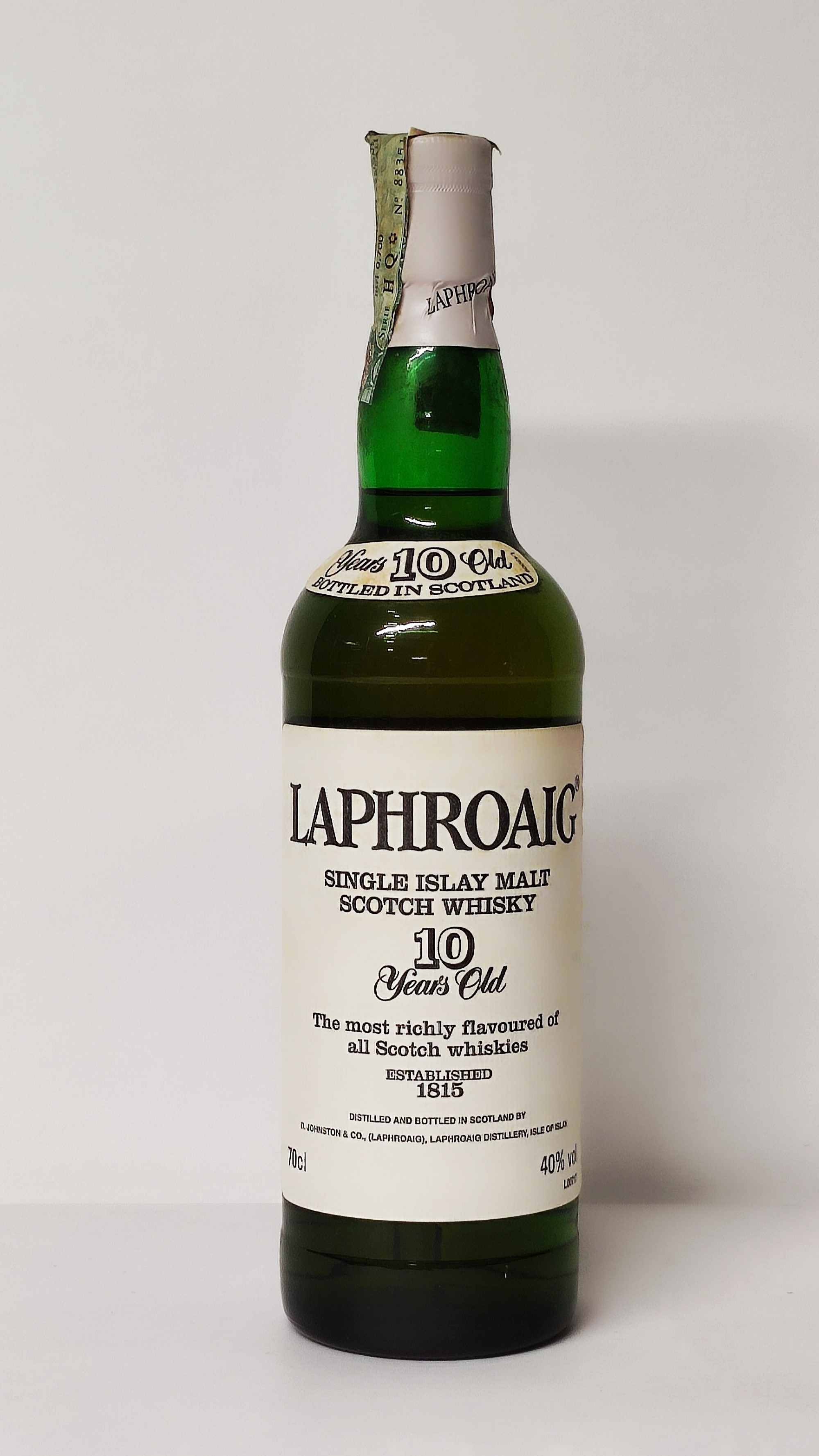 Laphroaig 10years Old, Single Isaly Malt Scotch Whisky