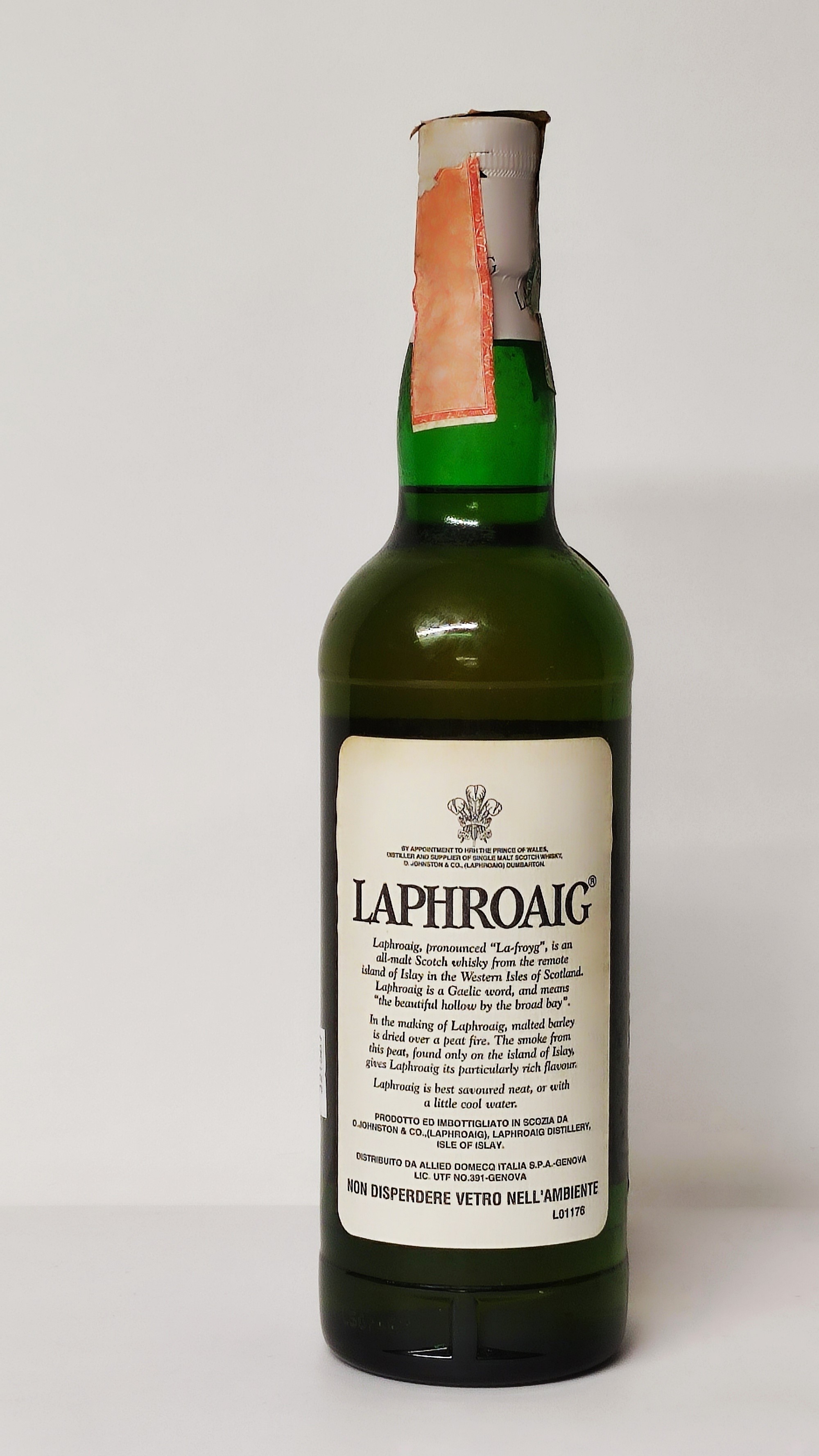 Laphroaig 10years Old, Single Isaly Malt Scotch Whisky