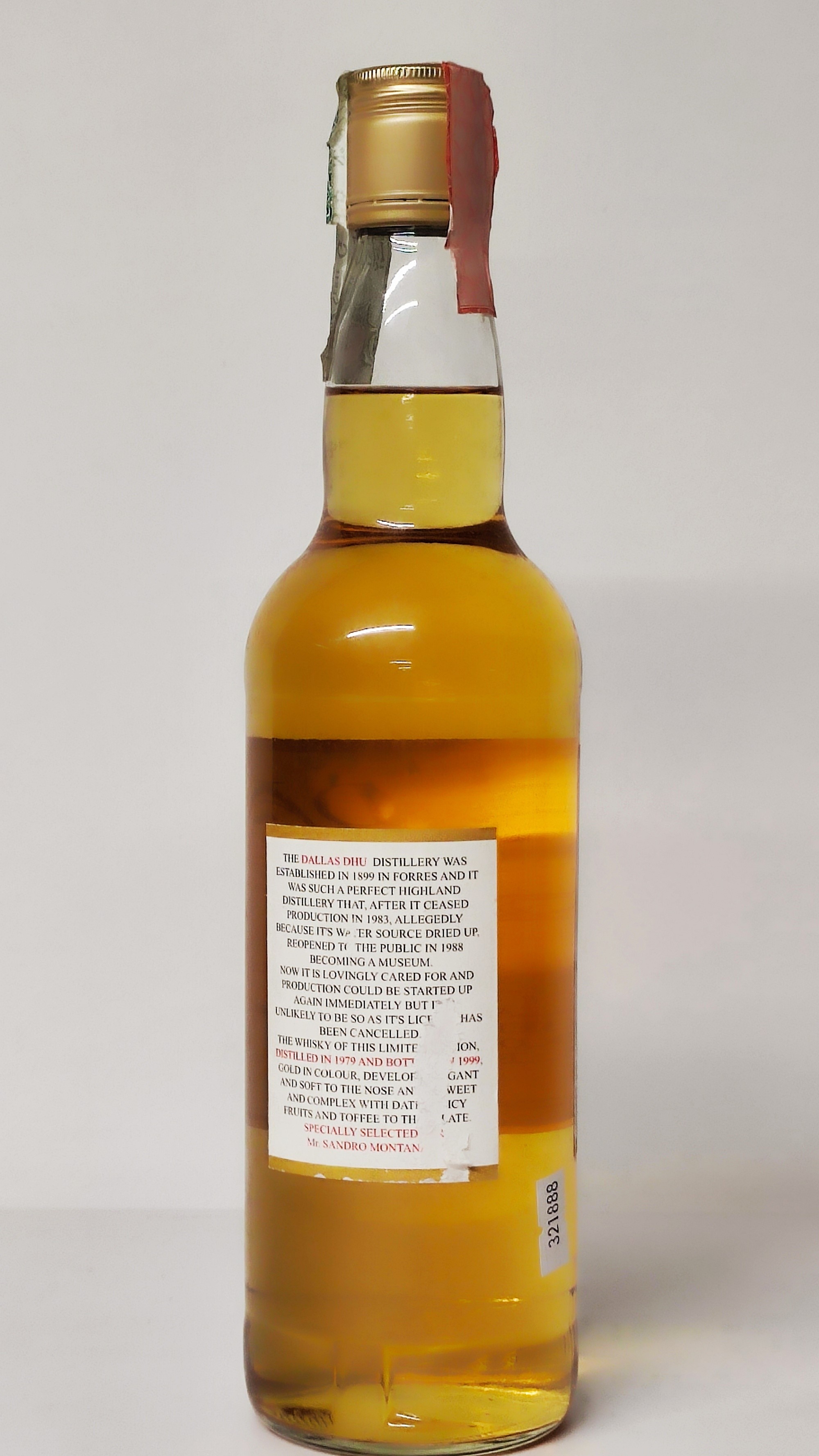 Dallas Dhu 20 Years Old 1999, Single Highland Malt Scotch Whisky