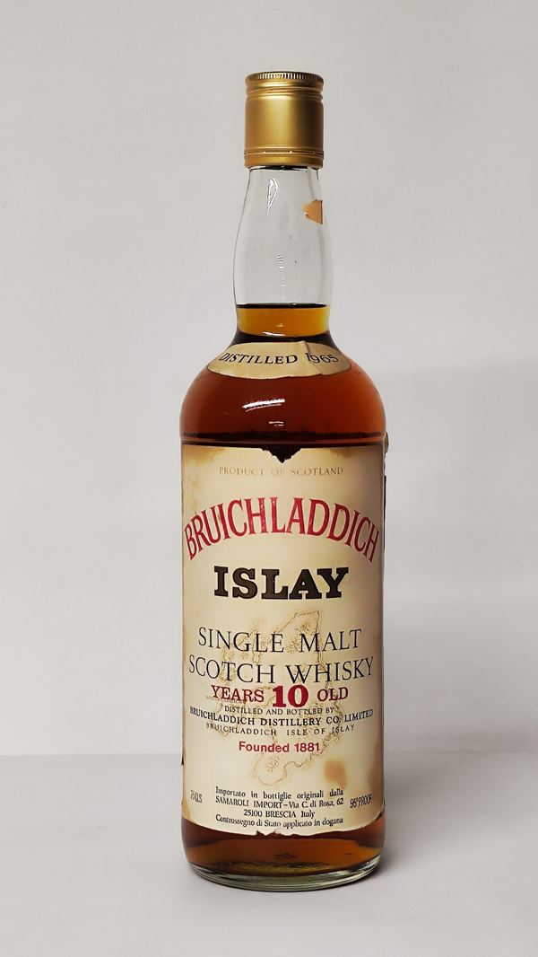 Bruichladdich Samaroli 10 Years Old 1965, Single Malt Scotch Whisky