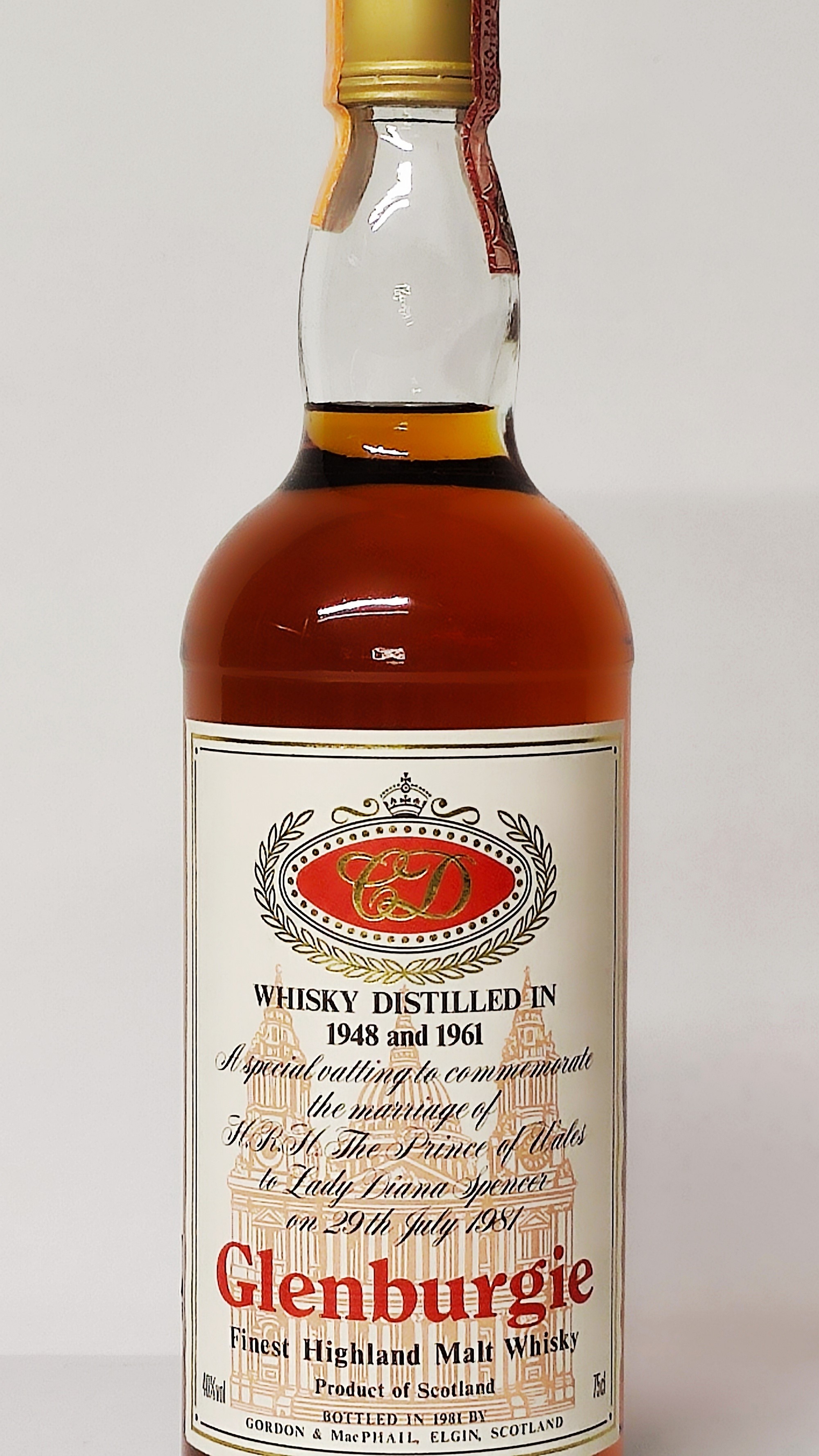 Glenburgie Commemorative 1948 And 1961, Highland Malt Whisky
