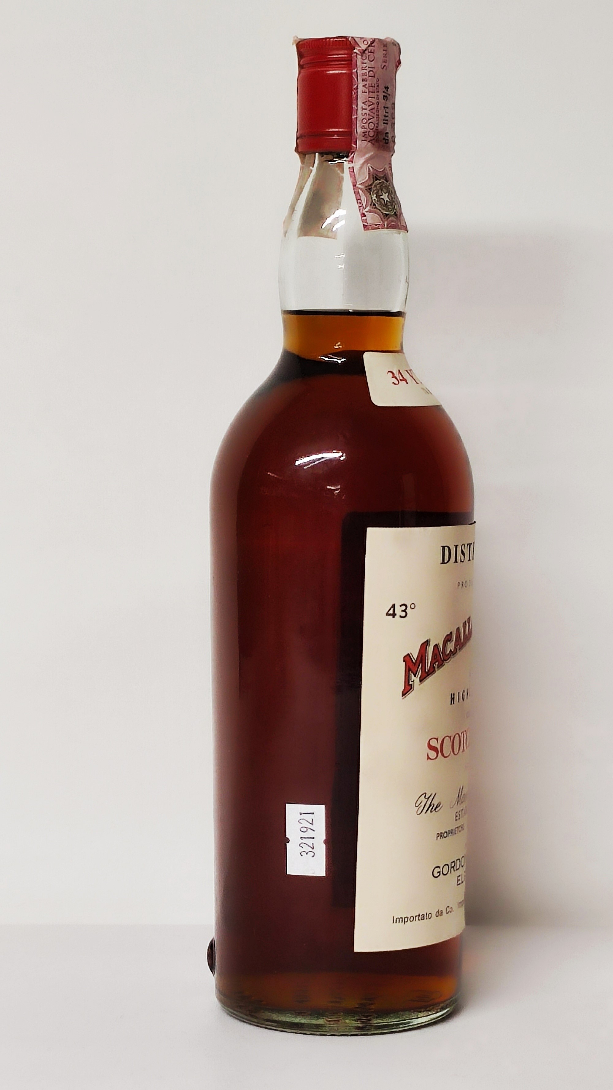 Macallan-glenlivet 34 Years Old 1937, Pure Highland Malt Scotch Whisky