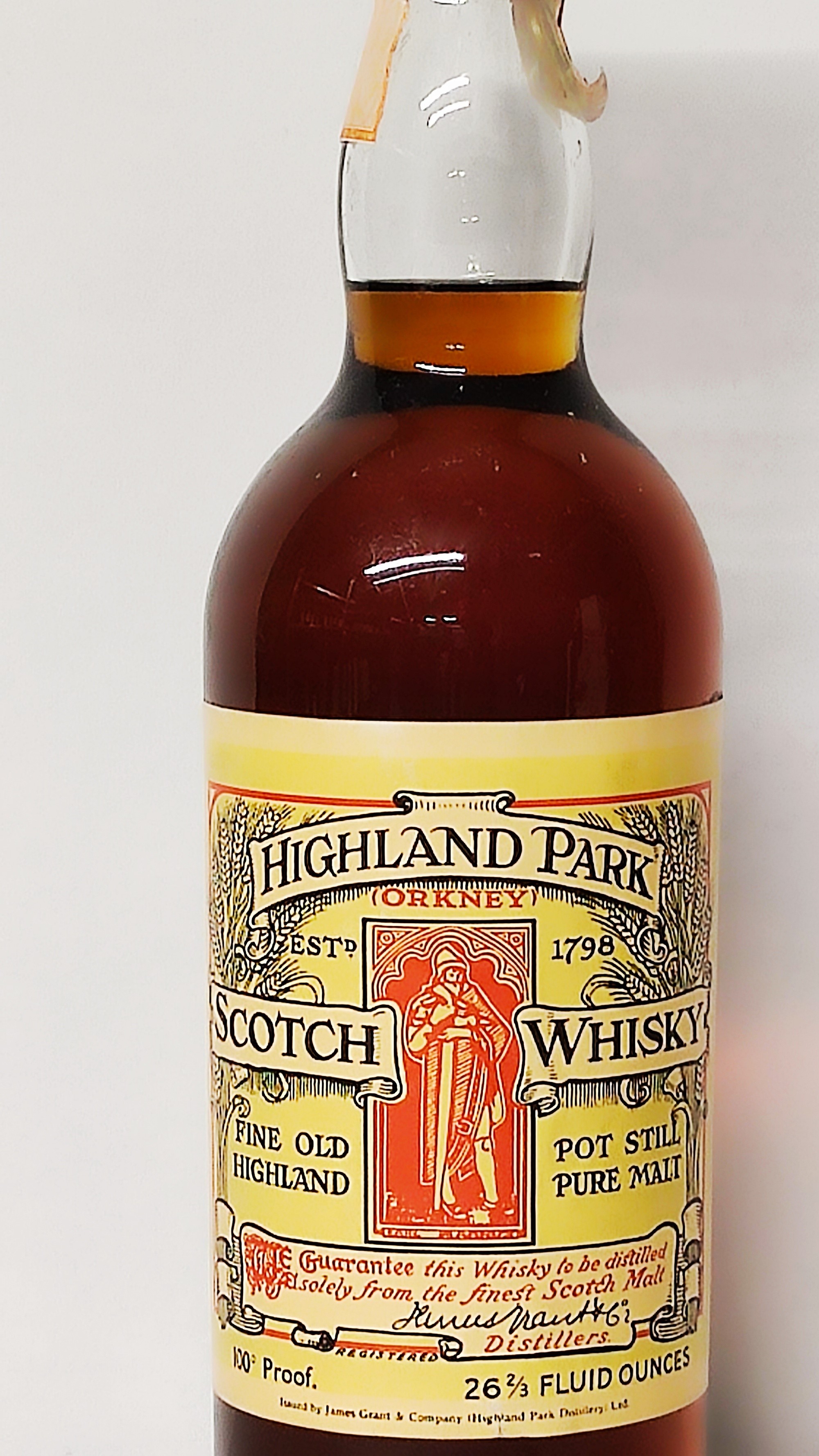 Highland Park Magnus Edition, Pot Still Highland Pure Malt Whisky