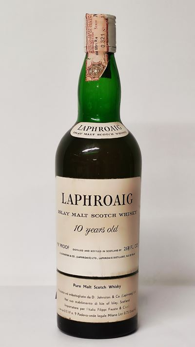Laphroaig 10 Years Filippi, Islay Malt Scotch Whisky