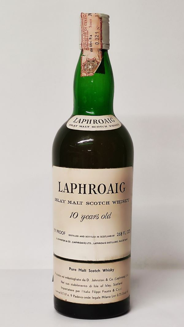 Laphroaig 10 Years Filippi, Islay malt Scotch Whisky