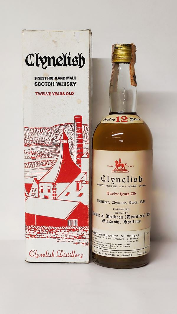 Clynelish 12 Years Old Whiskyteca Edward, Finet Highland Malt Scotch Whisky