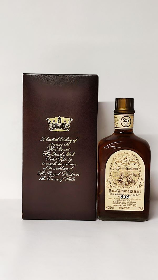 Glen Grant Royal Wedding Reserve 25 Years Old, Highland Malt Scotch Whisky