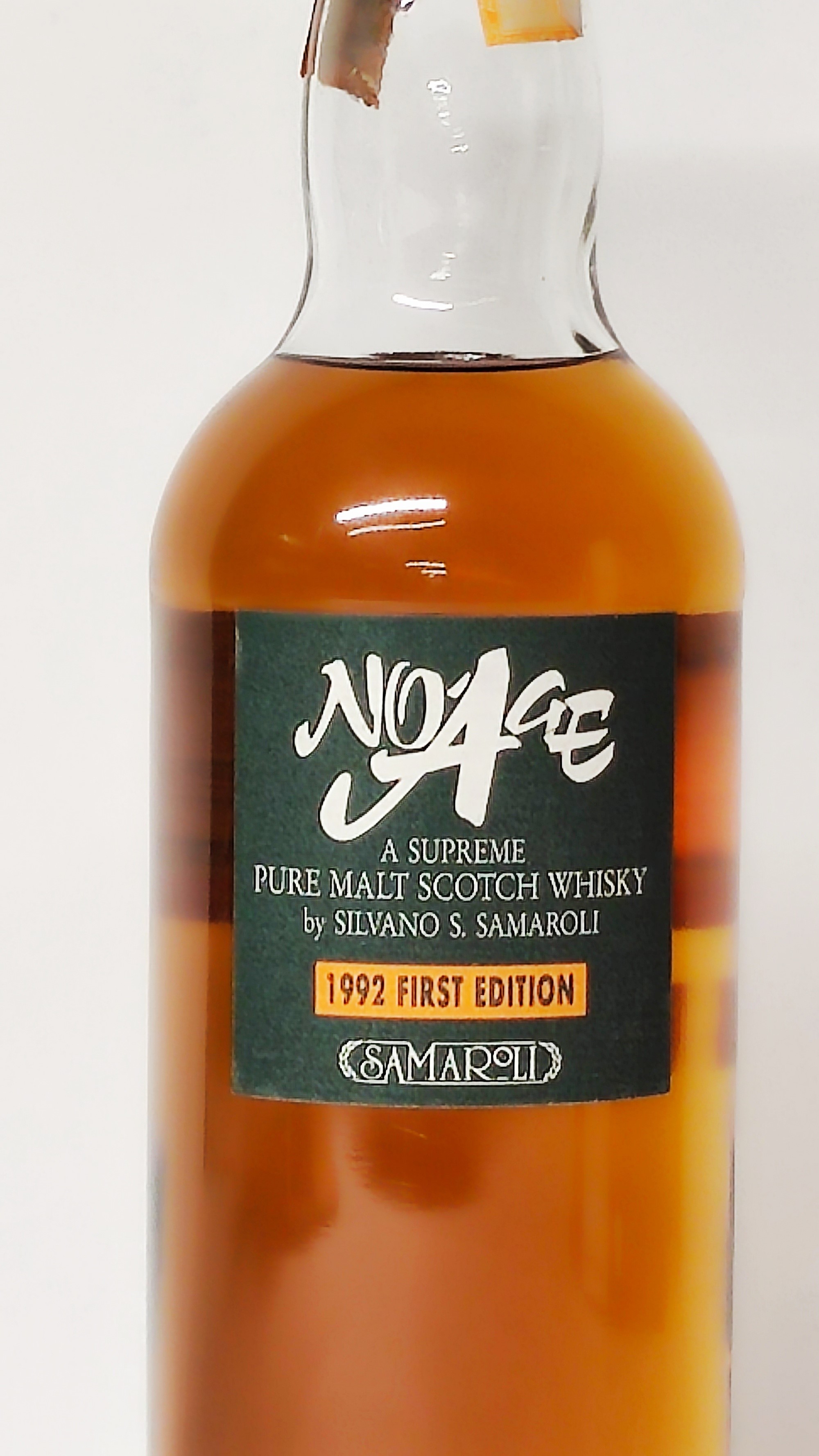 No Age Samaroli 1992, Pure Malt Scotch Whisky