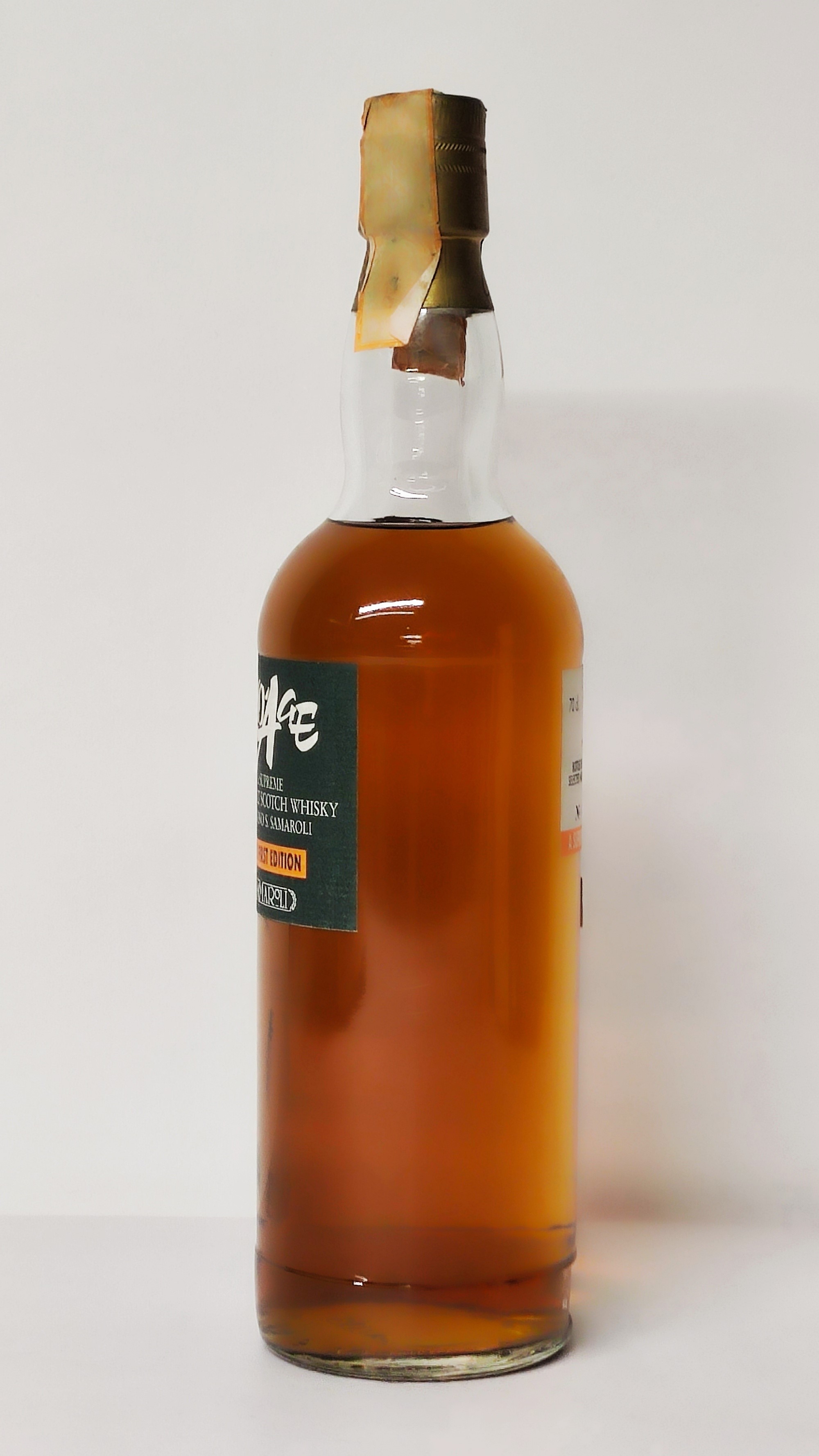 No Age Samaroli 1992, Pure Malt Scotch Whisky