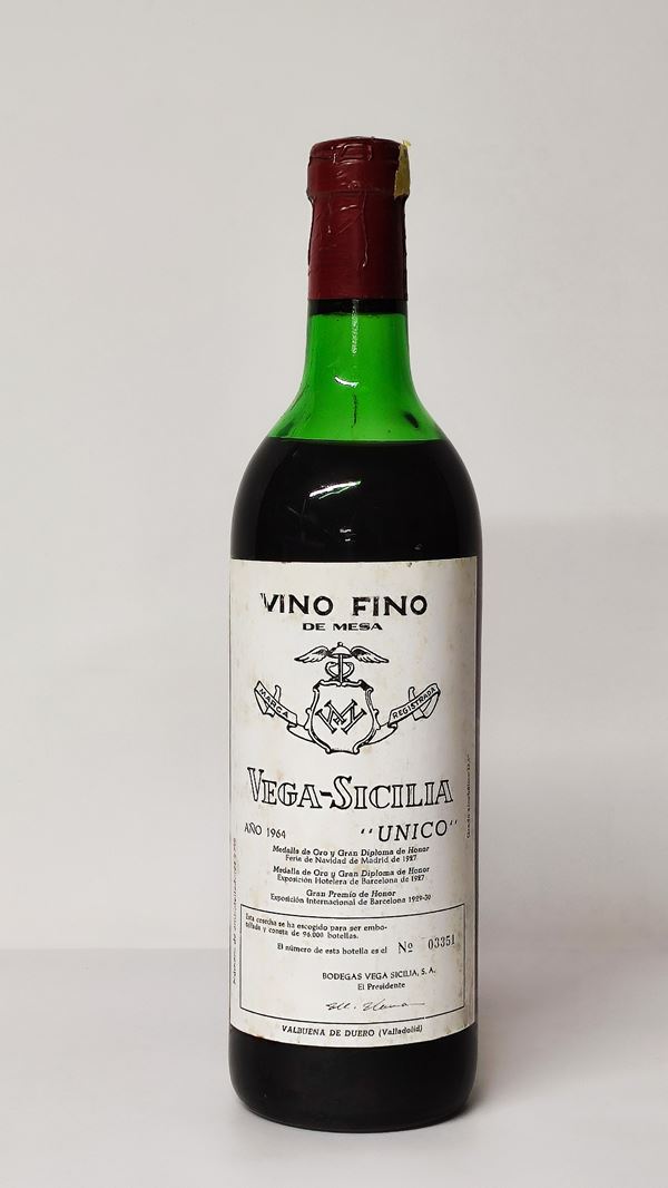 Vega Sicilia, Unico 1964