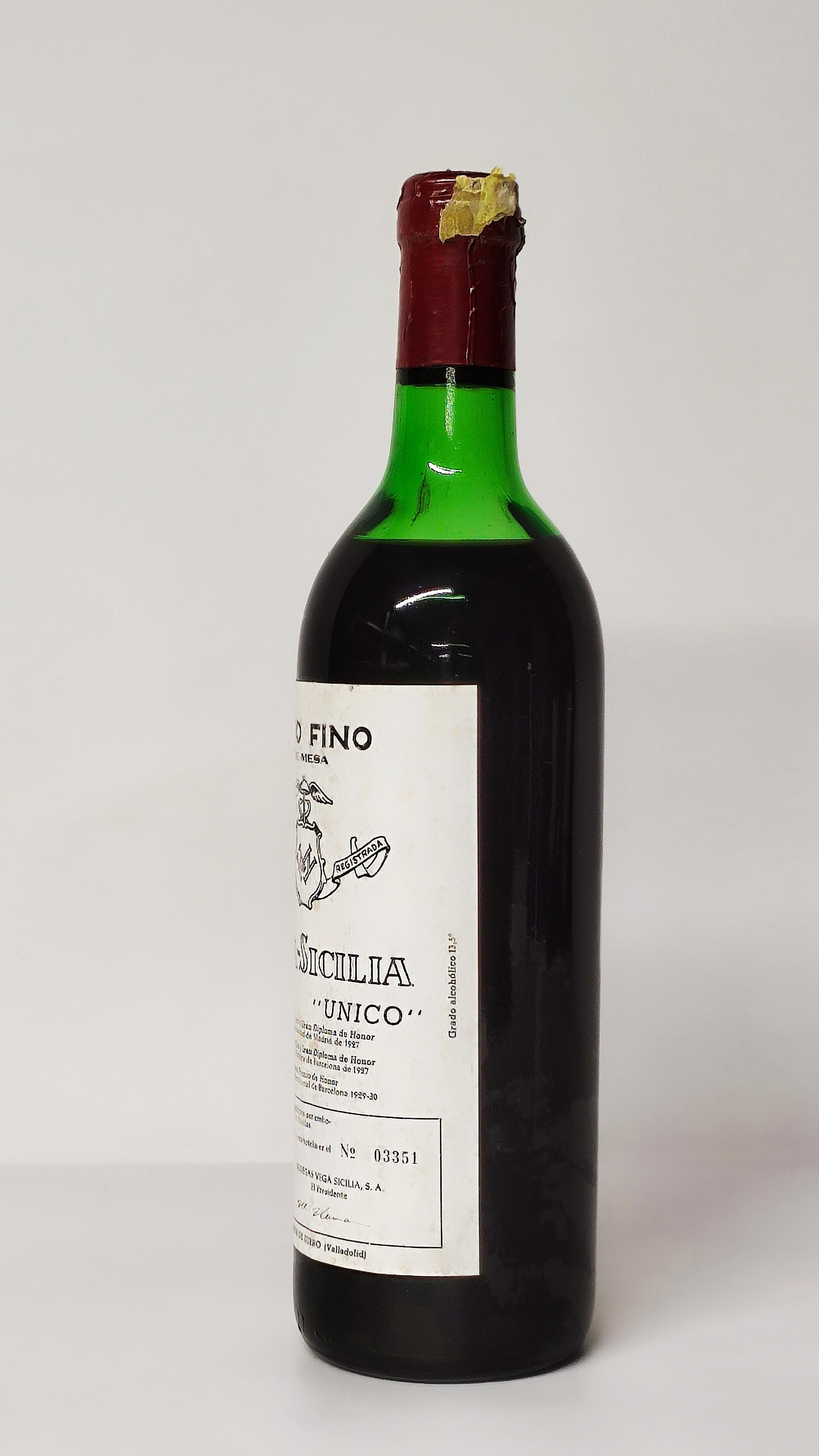 Vega Sicilia, Unico 1964