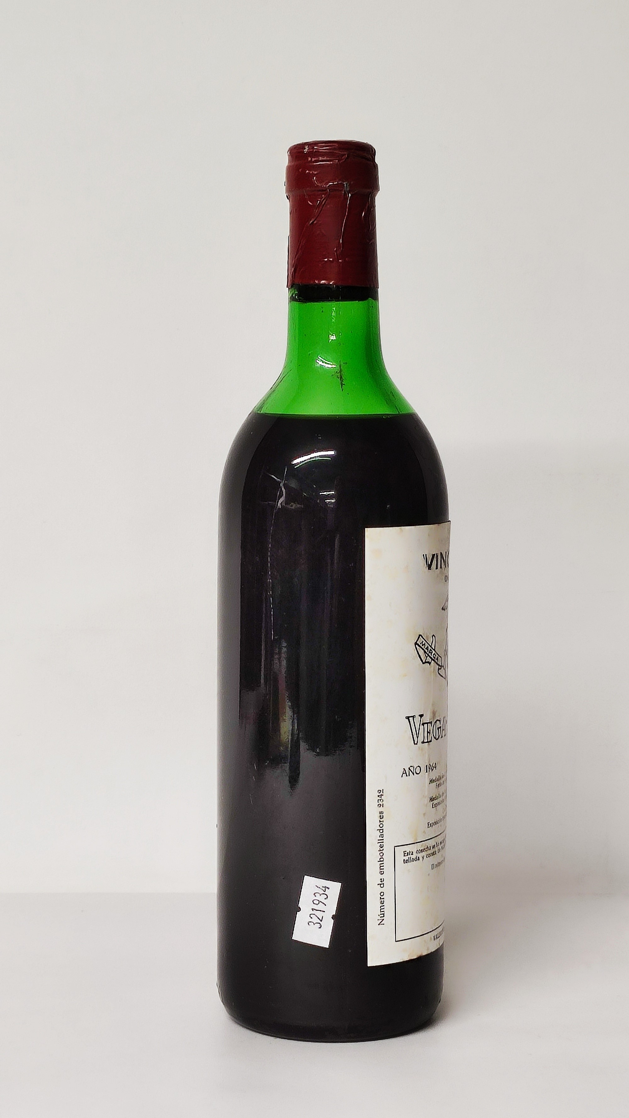 Vega Sicilia, Unico 1964