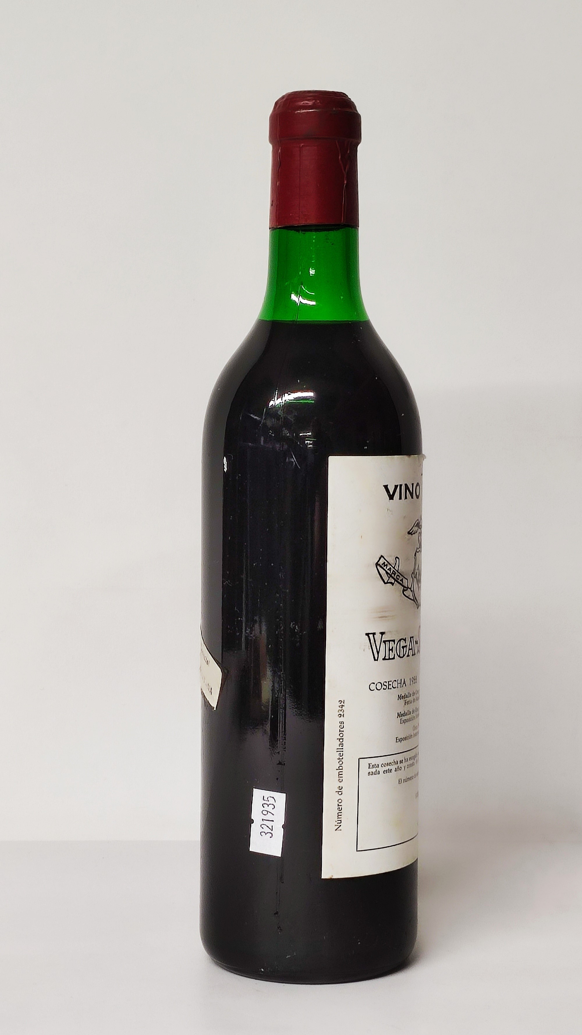 Vega Sicilia, Unico 1952