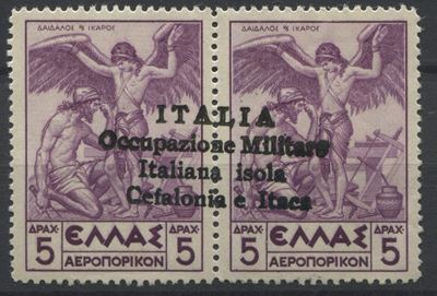 1941 - Regno D’italia - Occupazioni II Guerra Mondiale - Cefalonia ed Itaca - Emissioni di Argost...
