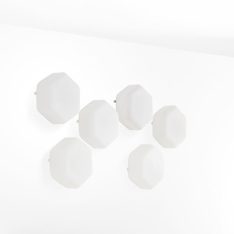 Angelo Lelii : Sei lampade a parete mod. 12838  - Auction Design 200 - Cambi Casa d'Aste