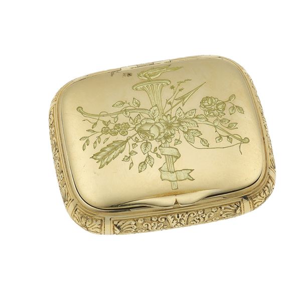 A. Ravasco. Piccola scatola incisa