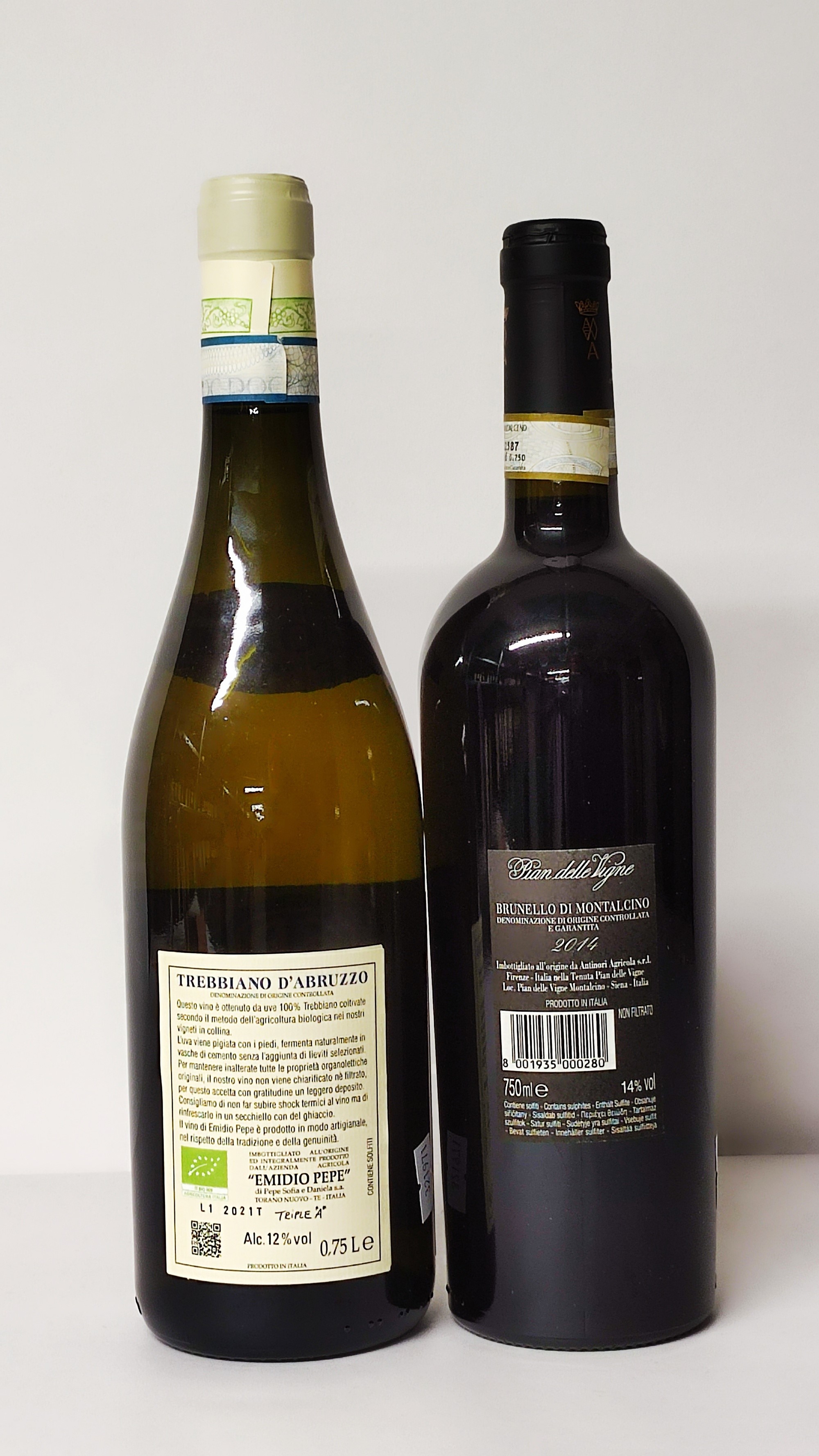 Pian delle Vigne 2014, Emidio Pepe Trebbiano 2021