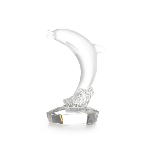 Figura di delfino. Germania, Manifattura Goebel, XX secolo.