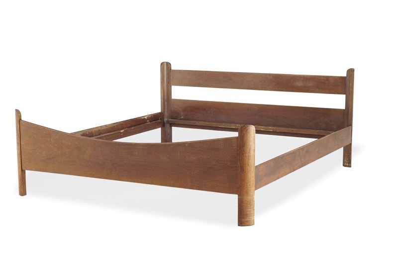 Luigi Caccia Dominioni : Letto mod. L9 San Martino    - Auction Antiques - Cambi Casa d'Aste