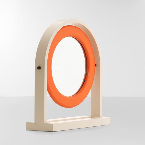 Ettore Sottsass - Specchio da tavolo Sandretta mod. SP63