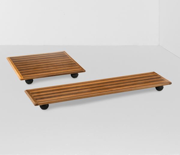 Mario Bellini - Due tavoli bassi mod. Pianura