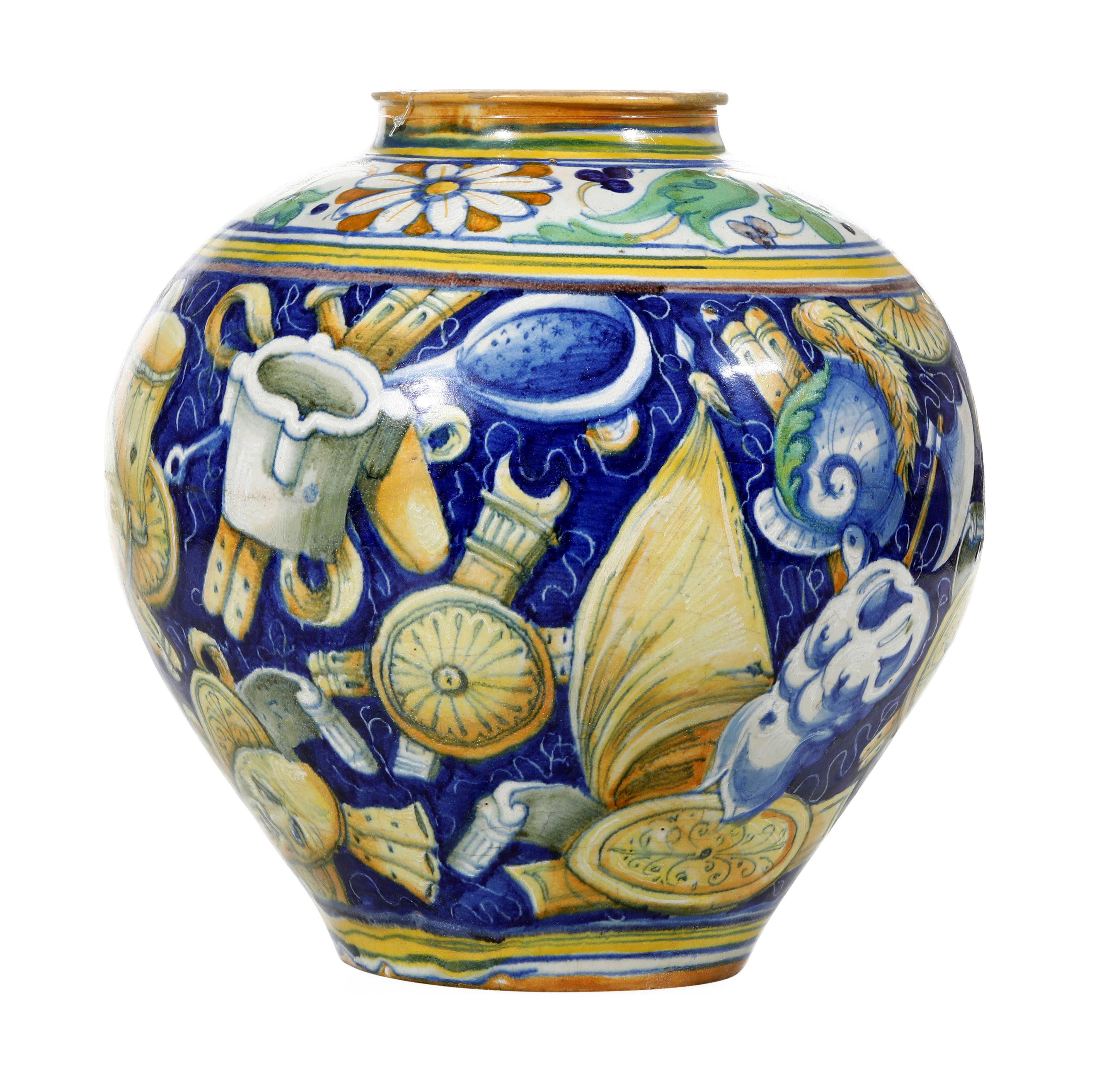 Vaso (“boccia”)venezia, Bottega di Mastro Domenego, 1560-1570 Circa