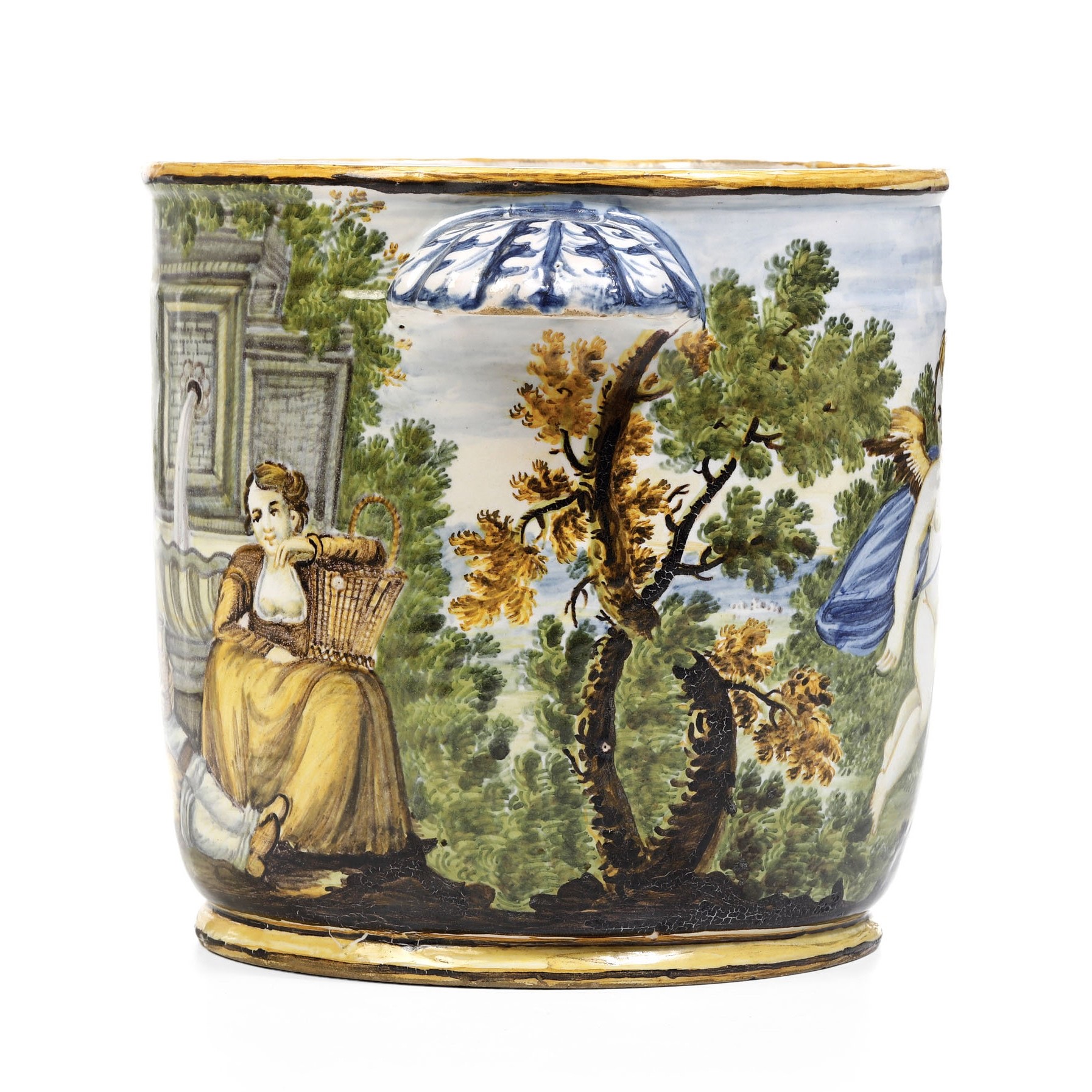 Rinfrescabottigliacastelli, Bottega di Liborio Grue (attr.), XVIII Secolo