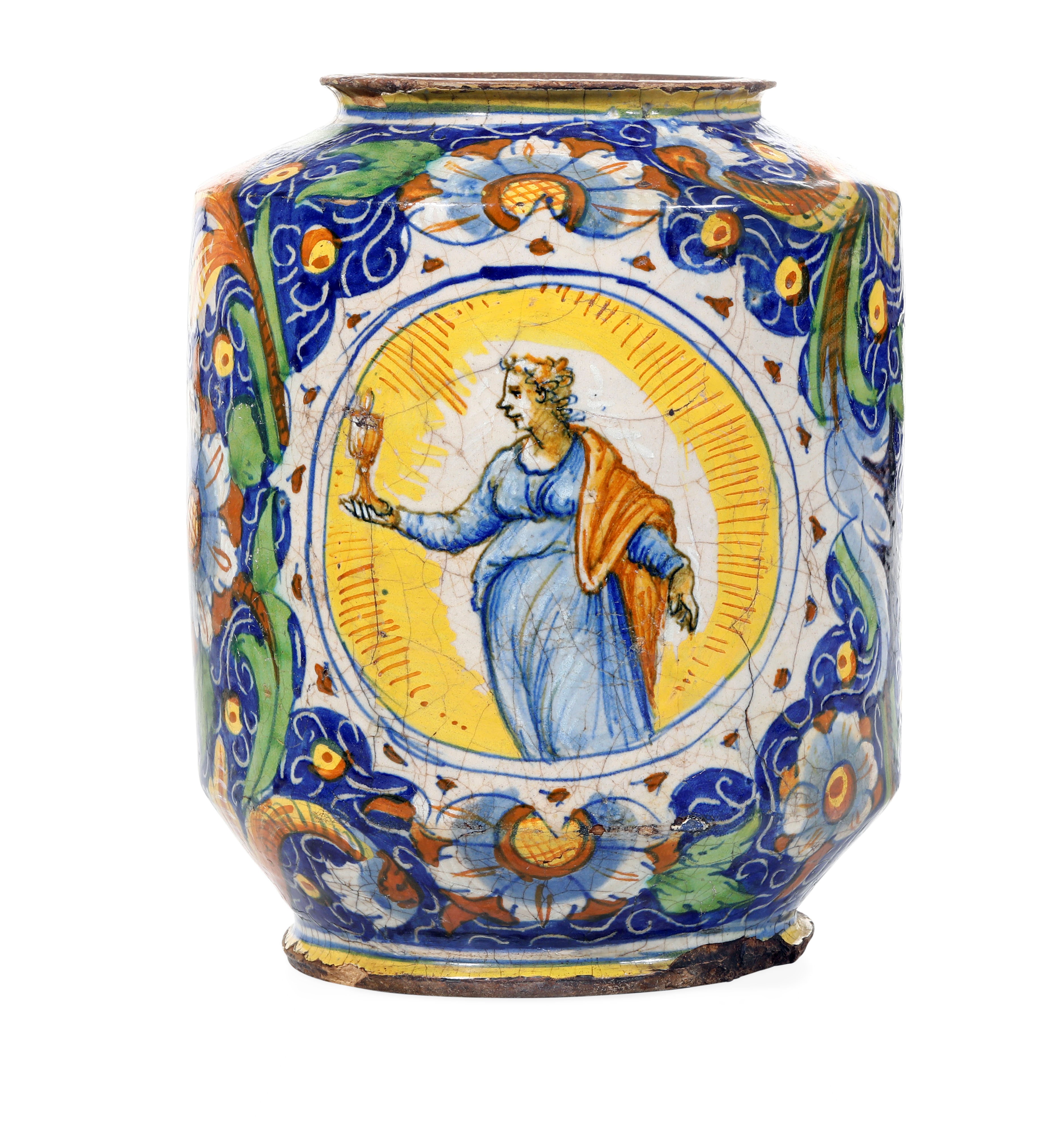 Albarellovenezia, Bottega di Mastro Domenego, 1580 Circa